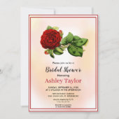 Boomvormig roos botanische herfst floreel Vrijgeze Kaart (Voorkant)