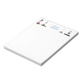 Boomvuurtorenblok Notitieblok (Linkerzijde)