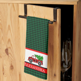 Boomwagen Chef Red Green Holiday Pset Kitchen Theedoek