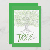 boomwijsheid feestdagenkaart (Voorkant / Achterkant)