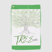 boomwijsheid golfhanddoek (Voorkant)