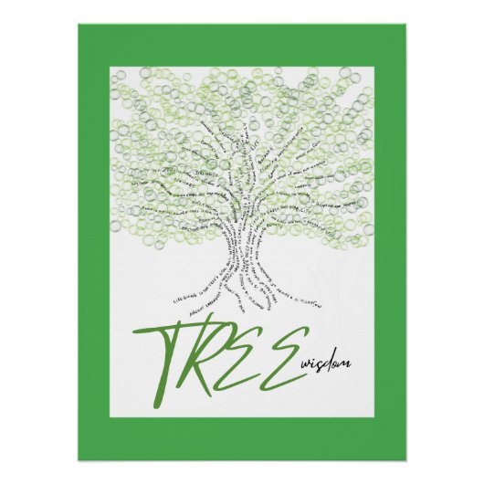 boomwijsheid perfect poster (Voorkant)
