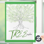 boomwijsheid raamsticker (Huis)