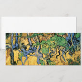 Boomwortelen en boomstammen door Vincent van Gogh (Voorkant / Achterkant)