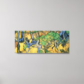 Boomwortelen en boomstammen door Vincent van Gogh Canvas Afdruk (Voorkant)