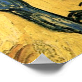 Boomwortelen en boomstammen door Vincent van Gogh Poster (Hoek)