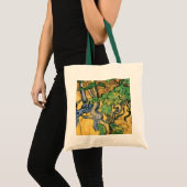 Boomwortelen en boomstammen door Vincent van Gogh Tote Bag (Voorkant (product))