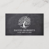  boomwortels Elegant-alkbord Visitekaartje (Voorkant)