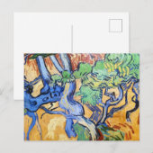 Boomwortels Vincent van Gogh Briefkaart (Voorkant / Achterkant)