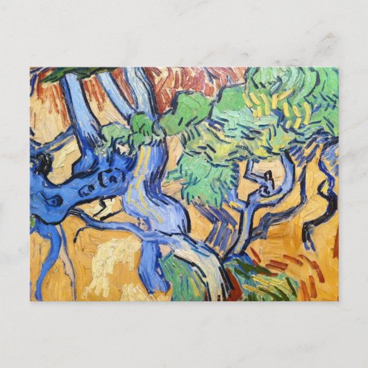 Boomwortels Vincent van Gogh Briefkaart (Voorkant)