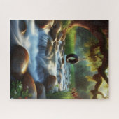 Boomzwaai over water legpuzzel (Horizontaal)