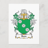 Boon Family Crest Briefkaart (Voorkant)