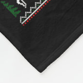 Boon Het wordt kerstdag cadeau Ugly Xmas Fleece Deken (Hoek)