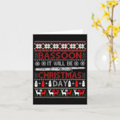 Boon Het wordt kerstdag cadeau Ugly Xmas Kaart (Gele Bloem)