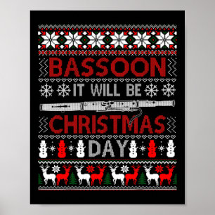 Boon Het wordt kerstdag cadeau Ugly Xmas Poster