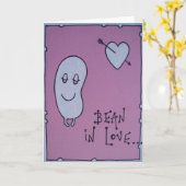 boon in liefde kaart (Gele Bloem)