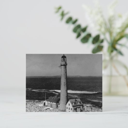 Boon Island Lighthouse Briefkaart (Staand voorkant)