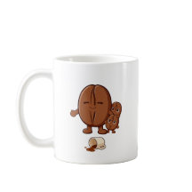 Boon kalm schattige koffieboon