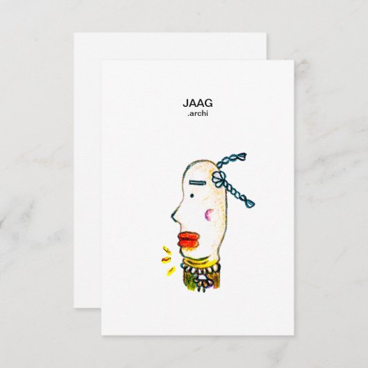 Boon-Oogige Vlecht Taoïstische Plat Kaart (Voorkant / Achterkant)