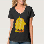 Boonana Banana Ghost Funny Scary Cute Halloween Co T-shirt (Voorkant)
