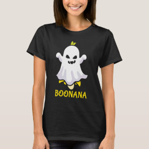 Boonana Banana Ghost Scary Cute Halloween Costume T-shirt