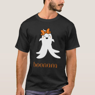 Boonana! Boe-Nana! Grappig Halloween kostuum Ghost T-shirt