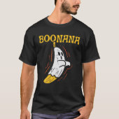 Boonana Cute Ghost Banana Halloween Costume Mannen T-shirt (Voorkant)