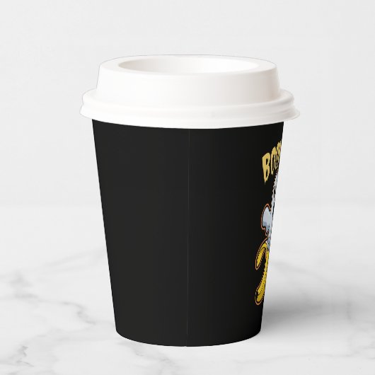 Boonana Cute Ghost Banana Halloween Papieren Bekers (Rechts)