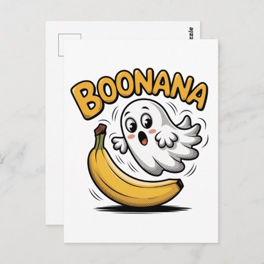 Boonana Funny Briefkaart (Voorkant / Achterkant)