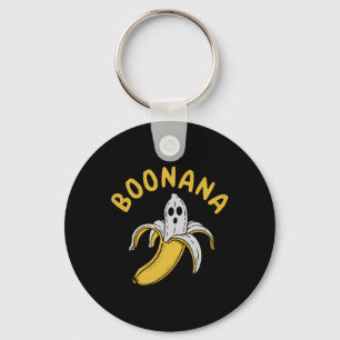 Boonana Grappig Skelet Binnenin Banaan Eigenzinnig Sleutelhanger