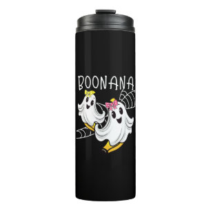 Boonana Schattig Geest Banaan Halloween Thermosbeker