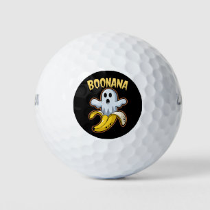 Boonana Schattige Geest Banaan Halloween Golfballen