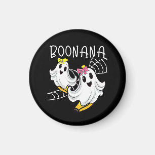 Boonana Schattige Geest Banaan Halloween Magneet