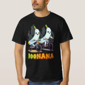 Boonana Schattigee Ghost Banana Fietsen Fruit Hall T-shirt (Voorkant)