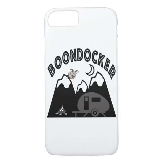 Boondocker-ontwerp Case-Mate iPhone Case (Achterkant)