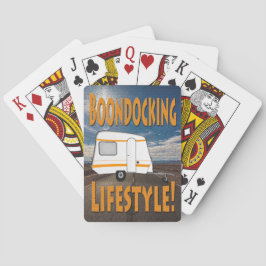 Boondocking Lifestyle Camper Design Pokerkaarten