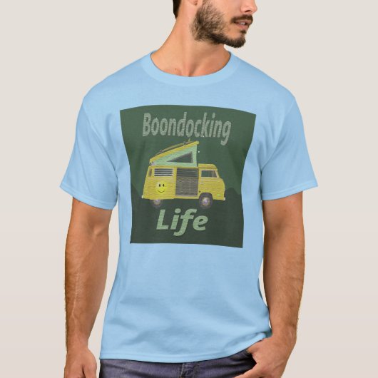 Boondockingontwerp T-shirt (Voorkant)