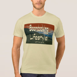 Boondockingontwerp voor levensstijl t-shirt