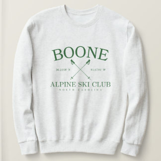 Boone Alpine Ski Club, North Carolina Trui