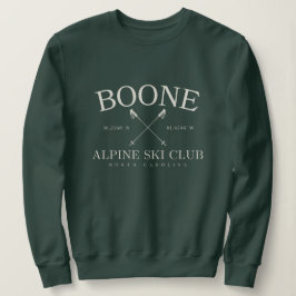 Boone Alpine Ski Club North Carolina Trui