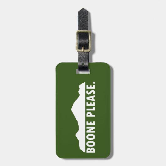 Boone Alsjeblieft Bagagelabel (Voorkant verticaal)