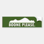 Boone Alsjeblieft Bumpersticker (Voorkant)