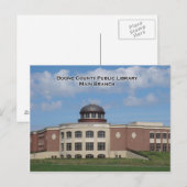 Boone County Library Briefkaart (Voorkant / Achterkant)