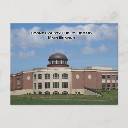 Boone County Library Briefkaart (Voorkant)