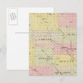 Boone County, Nebraska Briefkaart (Voorkant / Achterkant)