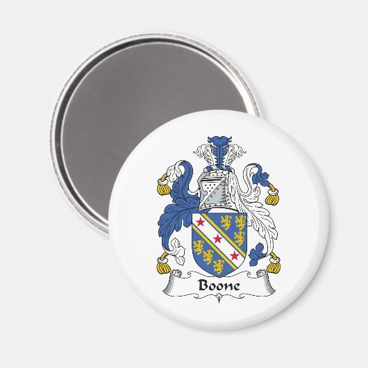 Boone Family Crest Magneet (Voorkant / Achterkant)