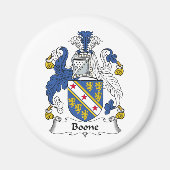 Boone Family Crest Magneet (Voorkant)