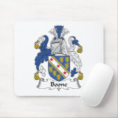 Boone Family Crest Muismat (Met muis)
