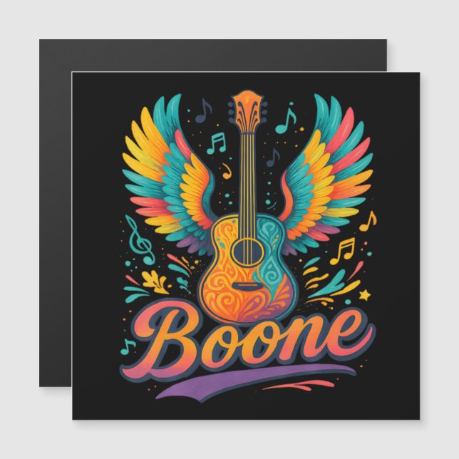 Boone Gitaar (Voorkant / Achterkant)