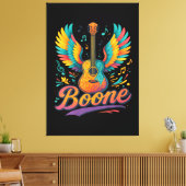 Boone Gitaar Canvas Afdruk (Insitu (Woonkamer))